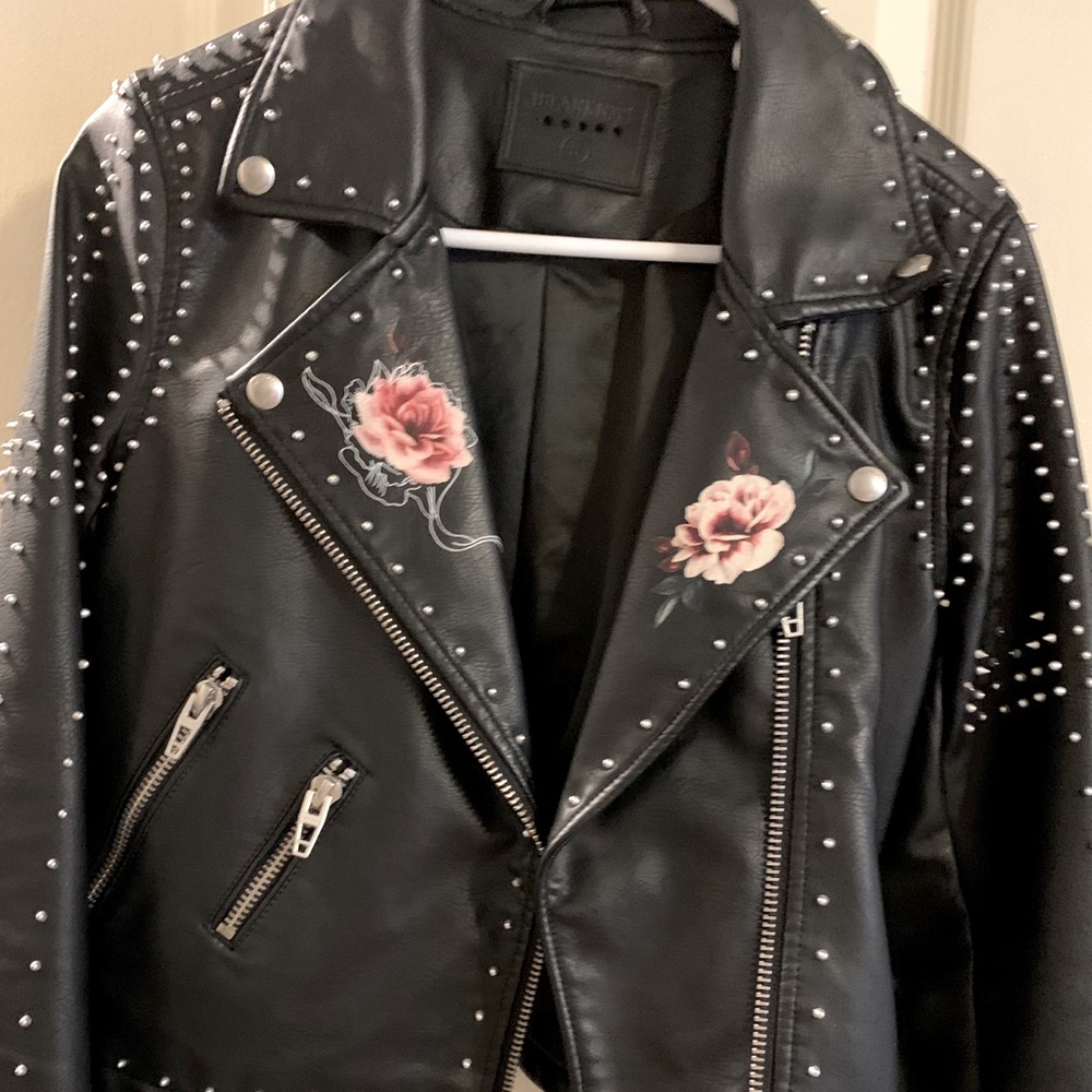 Blank NYC Leather Jacket small